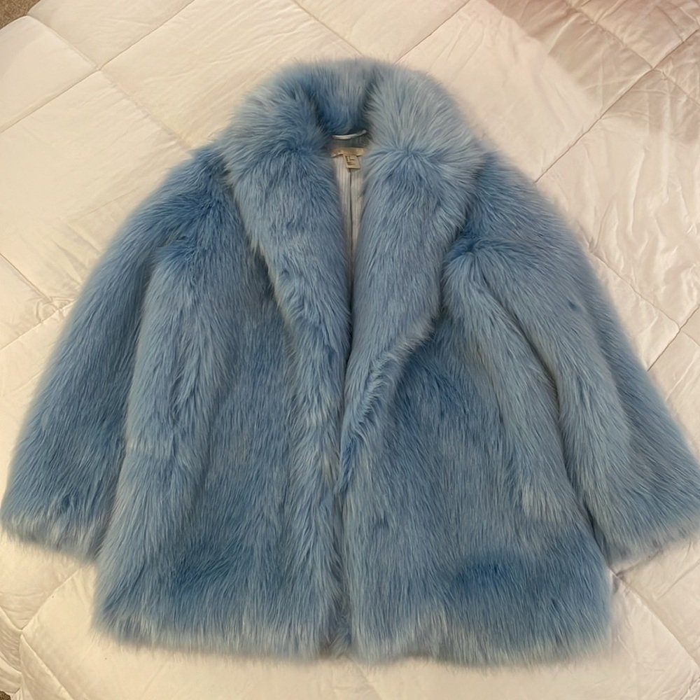 RARE H&M Fur Coat
